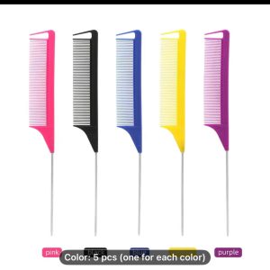 Home rat tail hair comb